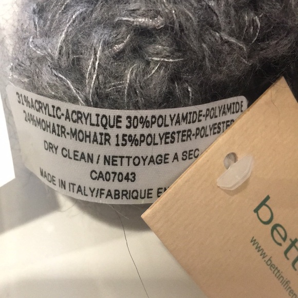 BETTINA Women’s Mohair Winter Hat Tuque Size O/S - Picture 5 of 8